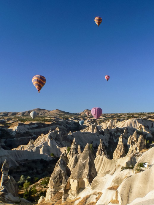 Hot Air Balloons, Cappadocia, Turkey, Copyright Chris Gregory 2012