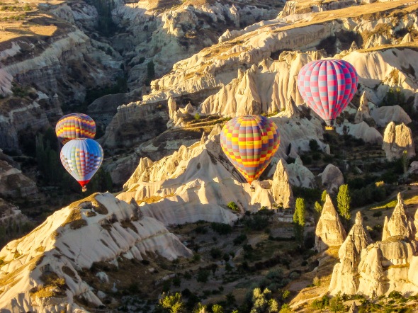Hot Air Balloon, Cappadocia, Turkey, Copyright Chris Gregory 2012