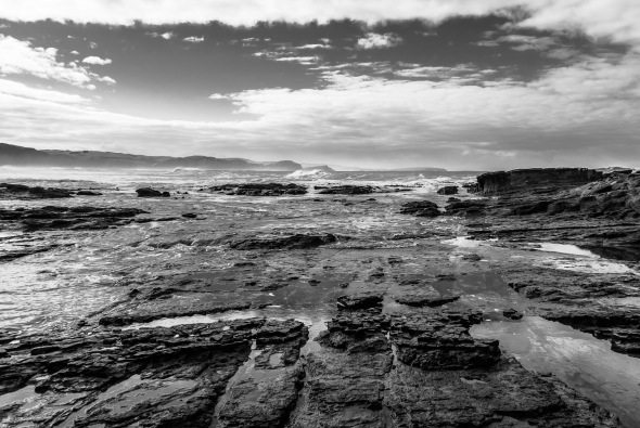 Rocks at Porpoise Bay, Catlins, Southland, New Zealand, Copyright Chris Gregory 2012