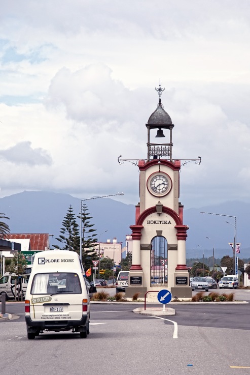Clock Tower, Hokitika, Westland, New Zealand, Copyright Chris Gregory 2013